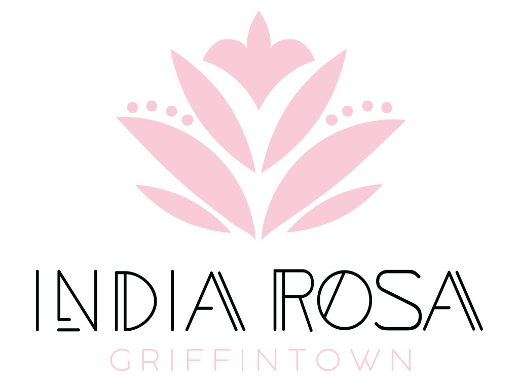 Logo India Rosa Griffintown noir